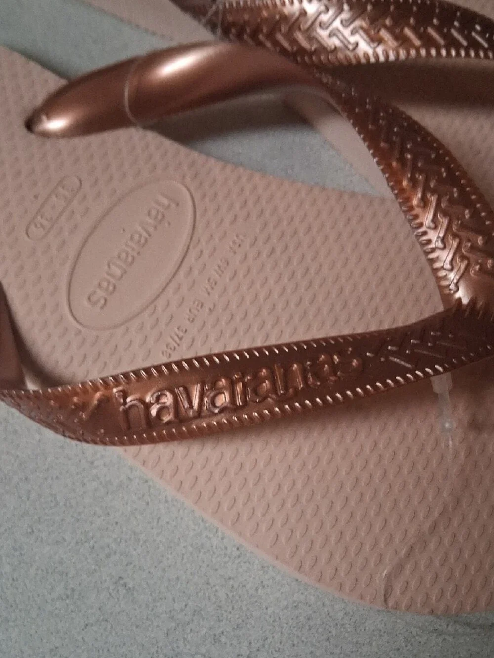 BNWT Havaianas Women’s FLIP FLOP SIZE 6 IN BALLET ROSE